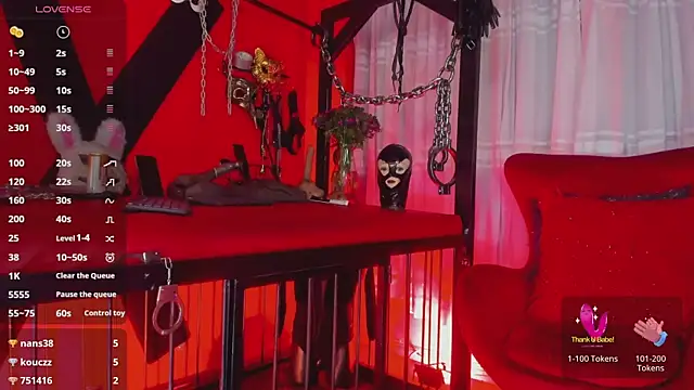 Chat XXX ao vivo de MistressAndre