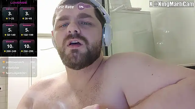 Show modela KingMarti na web-kameri