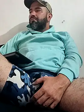 hairyandbigmann 网络视讯表演