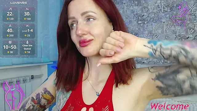 Show de ElisaJane na webcam