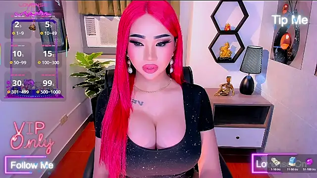 _prettyjawdropper_ élő XXX-chatje