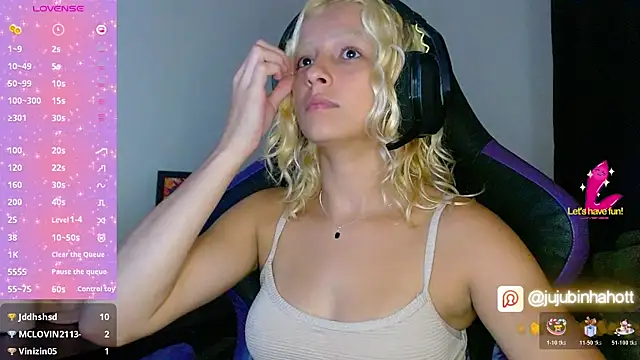 Show de jujubinhahot na webcam