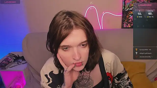 Simona_Rain Show in webcam