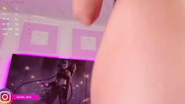 Chat XXX ao vivo de Sammyblaer
