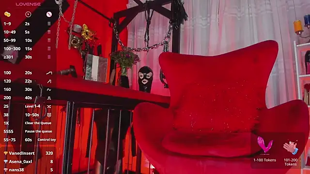 دردشة MistressAndre الجنسية المباشرة