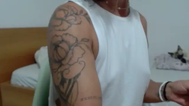 Show de milf-sol na webcam