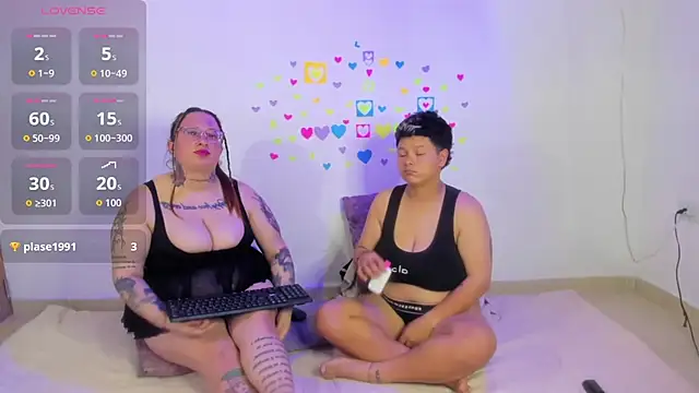 MiaYMolly Adlı Modelin Web Kamerası Şovu