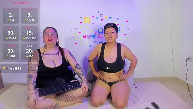 MiaYMolly's Live XXX Chat