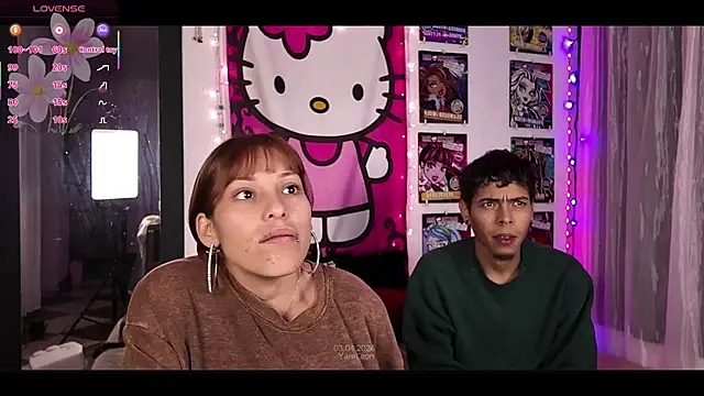 Show de YaraLeon na webcam