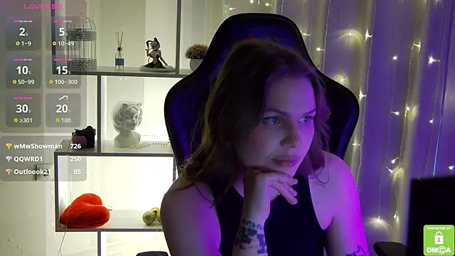 Kate_mermaid élő XXX-chatje