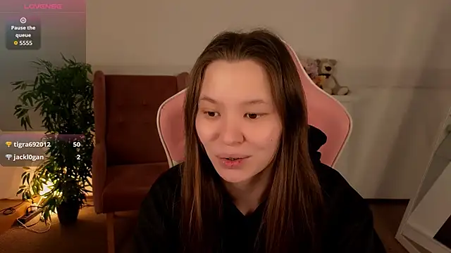 Show de Maya_soft na webcam