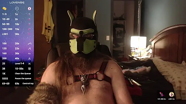 Show modela kinkywolf429 na web-kameri