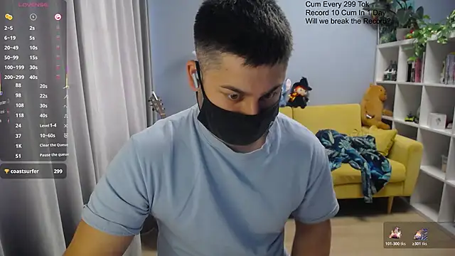 Chat XXX ao vivo de Tomguys