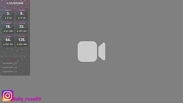 LallyRose69 Adlı Modelin Web Kamerası Şovu