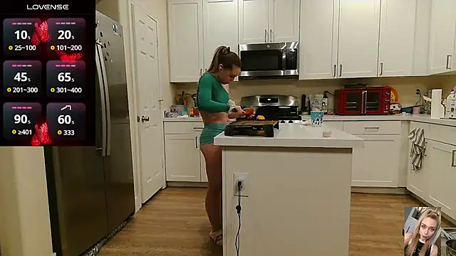 Blondiewithanass: διαδικτυακό σόου στην κάμερα