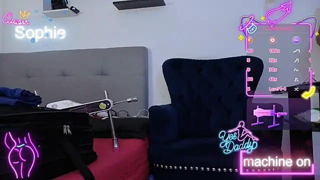 Sophiehuntressのウェブカメラショー