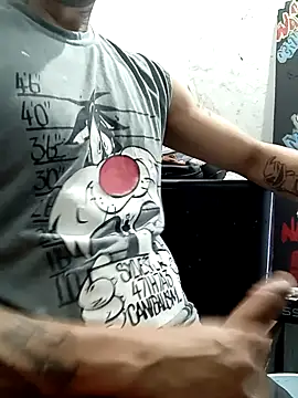 Show de 1Amarguetix na webcam