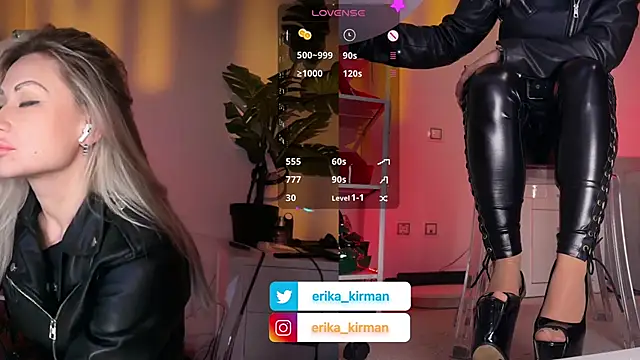 Erika_Kirman Adlı Modelin Canlı XXX Sohbeti