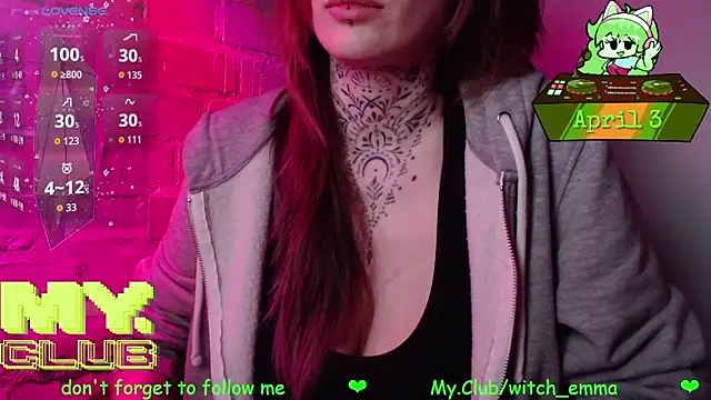 Chat XXX ao vivo de Witch_Emma