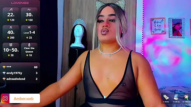 Pokazy przed kamerką – Amber_bigdick22