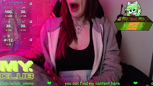 Witch_Emma Adlı Modelin Canlı XXX Sohbeti
