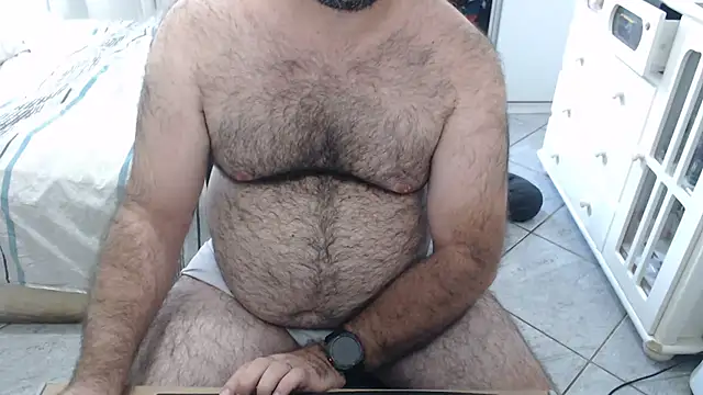 Show de MysterBearMG na webcam