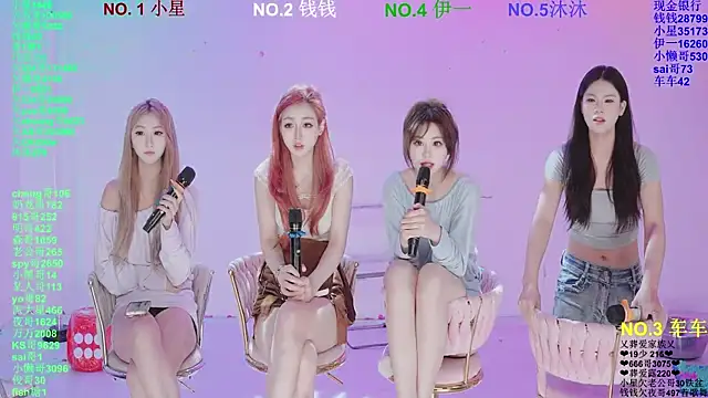 Show de ZZ00033S na webcam