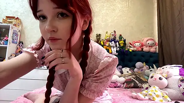 Show de AlisaHoshiCos na webcam