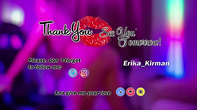 Erika_Kirman 现场XXX聊天