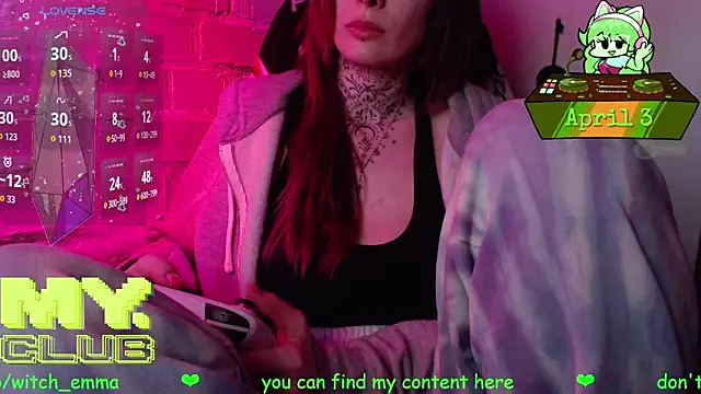 Chat +18 de Witch_Emma ao vivo