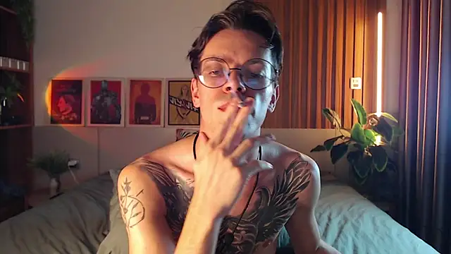 William_Henry_: διαδικτυακό σόου στην κάμερα