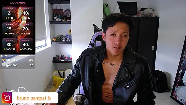 Bruno_santos1 webkamerás műsora