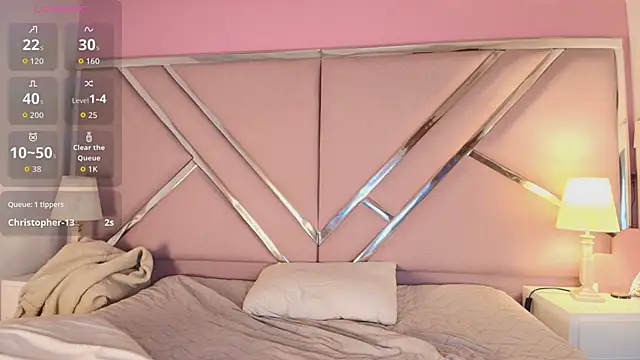 Show de AlanaWesst na webcam