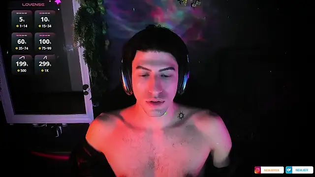 Pertunjukan Kamera Web newjeff