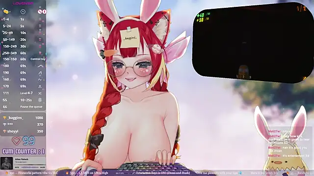 โชว์เว็บแคมของ LewdFoxy_VT