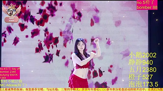 Show modela Red-666 na web-kameri