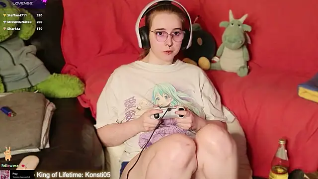 Czat XXX na żywo – GamerGirl_Eve