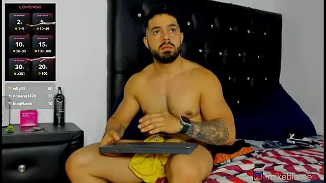 Show de mikeblaree na webcam