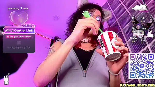 Sweet-SharoKitty 网络视讯表演