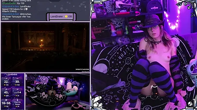 AnneSao élő XXX-chatje