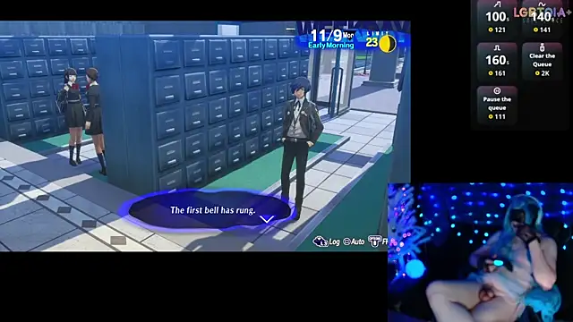 StarshineMoonspark: διαδικτυακό σόου στην κάμερα