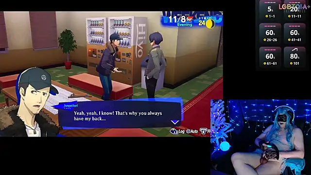 StarshineMoonspark: διαδικτυακό σόου στην κάμερα