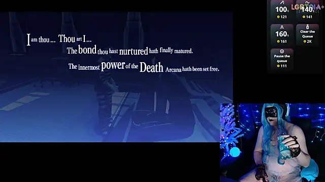 StarshineMoonspark Adlı Modelin Web Kamerası Şovu