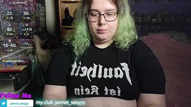 JannetPieのライブXXXチャット