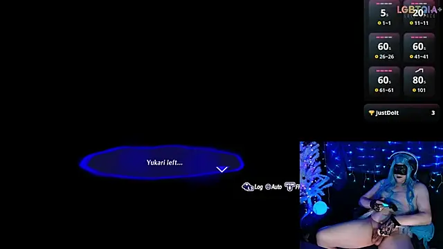 StarshineMoonspark: διαδικτυακό σόου στην κάμερα