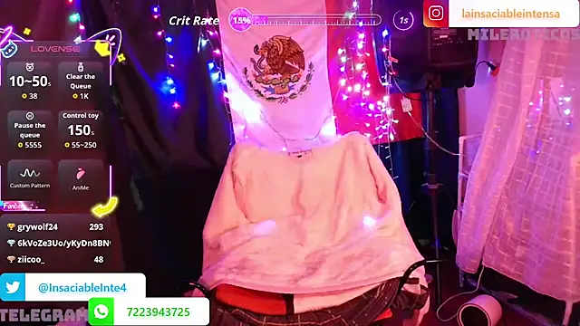 LaInsaciableIntensa's Live XXX Chat