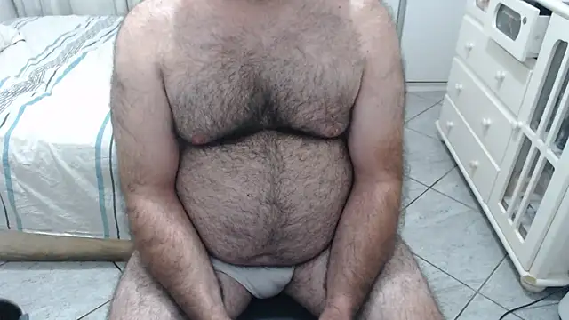 Show de MysterBearMG na webcam