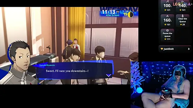 Show de StarshineMoonspark na webcam