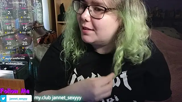 Онлайн чат XXX JannetPie