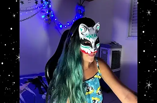 Show de bluesubmissive na webcam